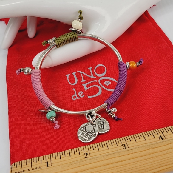 2012 Uno de 50 "La que lo ve" Bangle Bracelet - Picture 10 of 10